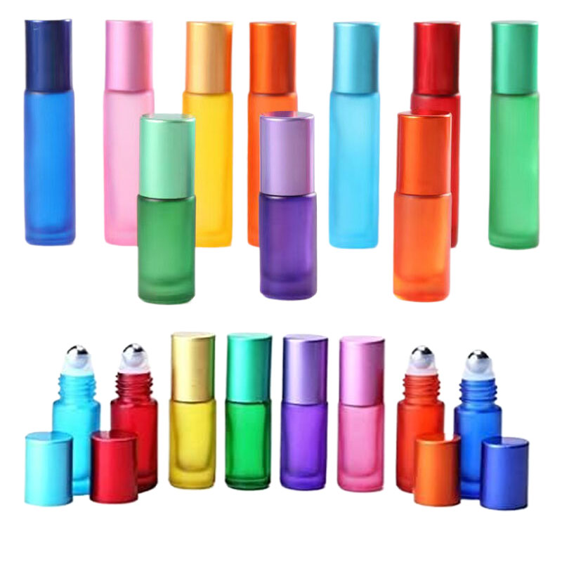 Attar Oil Roll On - Набор из 5 портативных флаконов-роллеров из