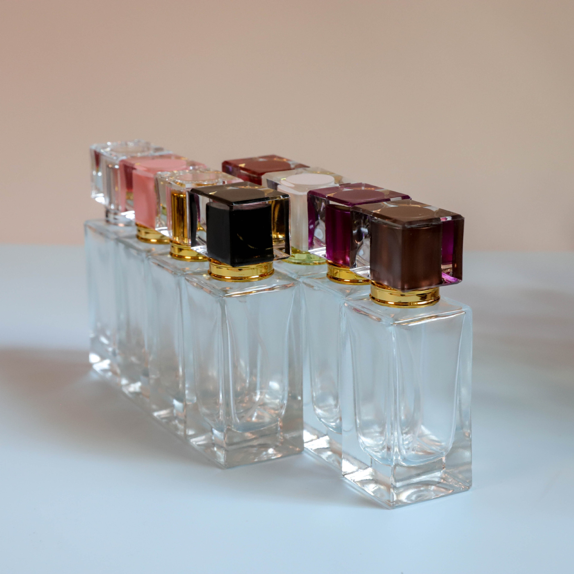 Perfume Fragrance Story - Премиум-флакон для духов многоразового использования, стеклянный,