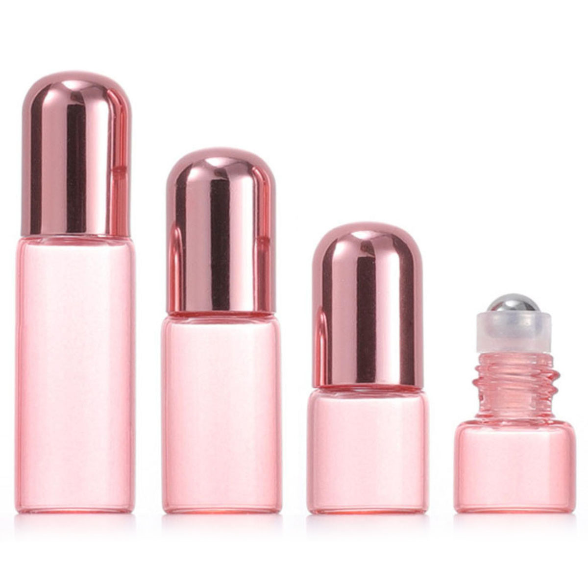 Attar Oil Roll On - Набор из 10 мини-стеклянных флаконов-роллеров объемом