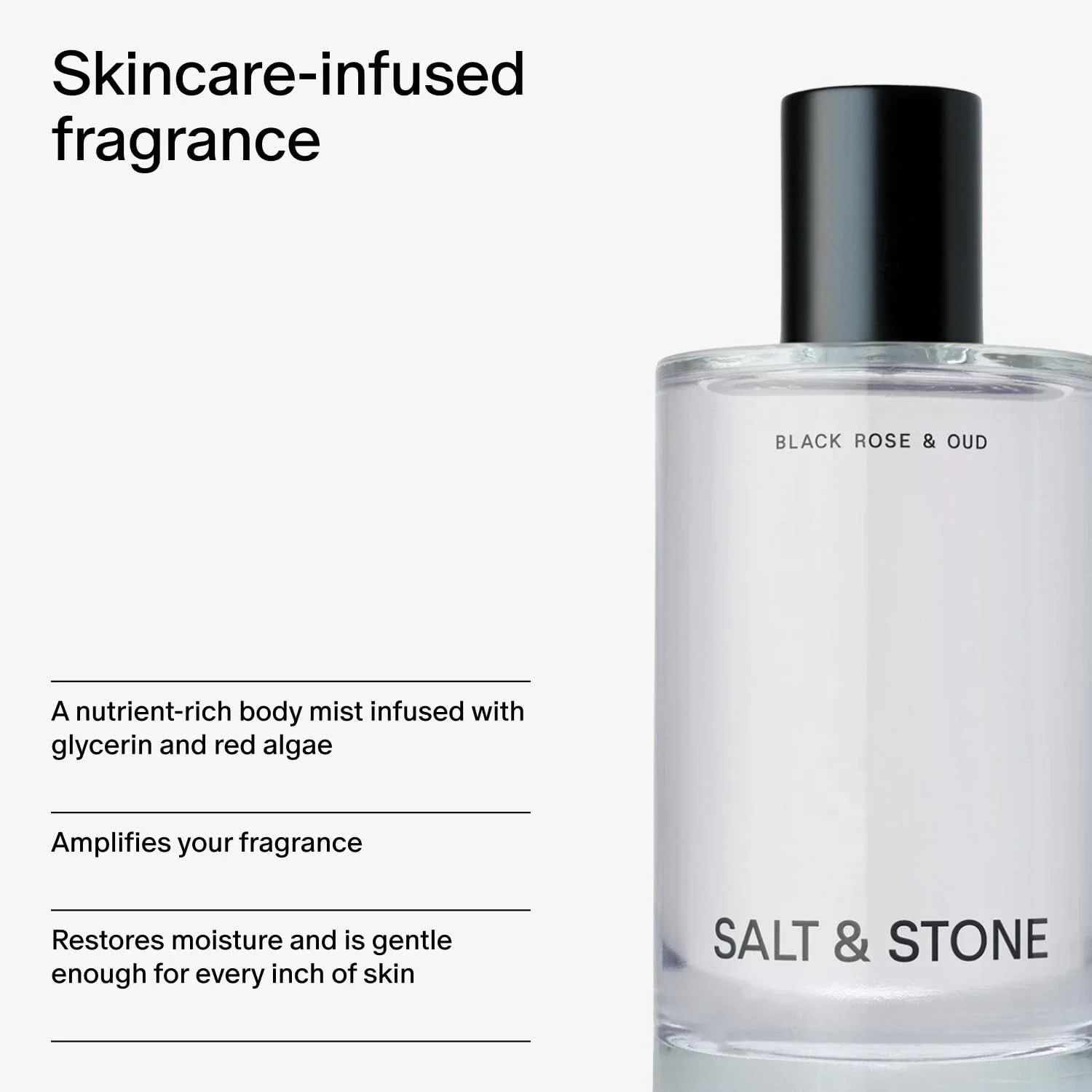 SALT & STONE Black Rose & Oud  – обзор и цена Perfume Long Fragrance