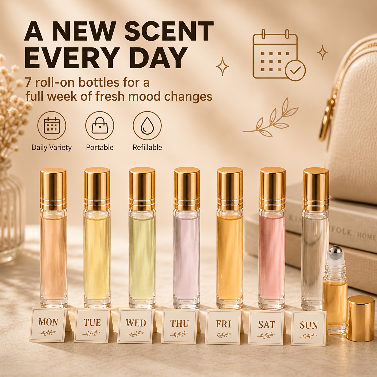 Набор из 7/14 стеклянных ролле – обзор и цена Attar Oil Roll On