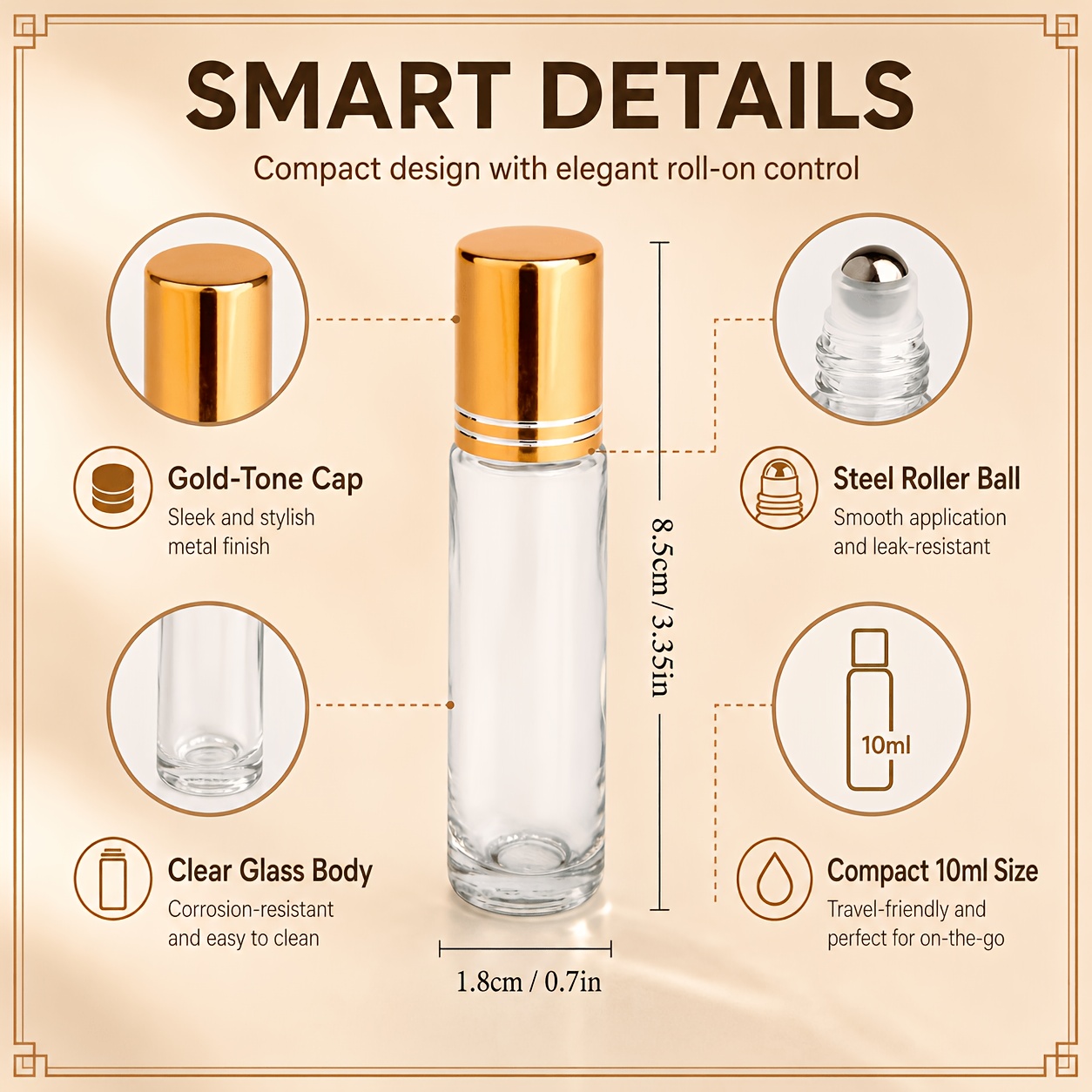 Набор из 7/14 стеклянных ролле – обзор и цена Attar Oil Roll On