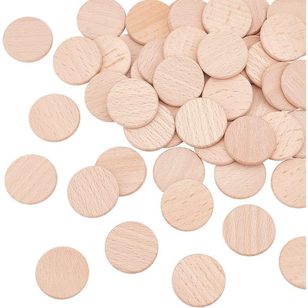 50 шт. 30,5 мм плоские круглые – обзор и цена Oud Wood Chip