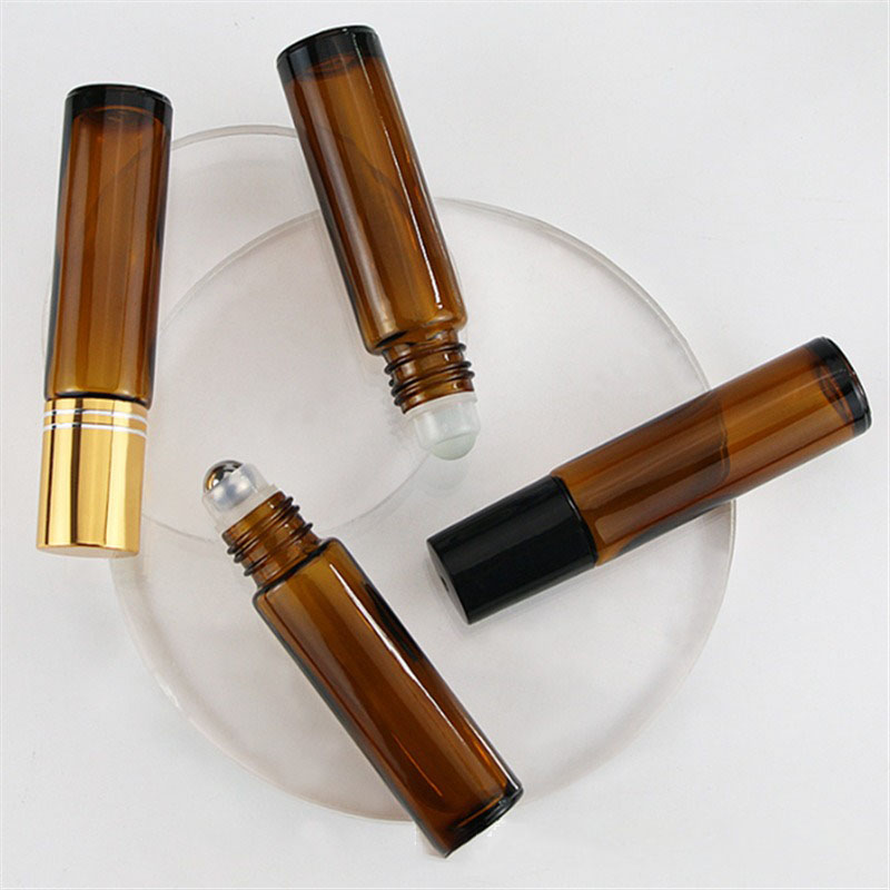 5 шт. 10/15 мл янтарные стекля – обзор и цена Attar Oil Roll On